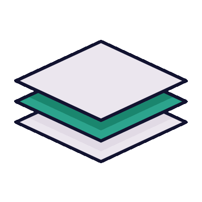 كانفا برو Canva Pro مدى الحياة 6 wired lineal 12 layers hover slide